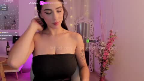 Snapshot of _littlecherryy_ chatting on 01/30/25, 06:21 Tania online show from 01/30/25, 06:21