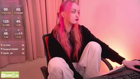 Snapshot of _pink_wassabi_ chatting on 04/19/26, 06:10 Maisie online show from 04/19/26, 06:10