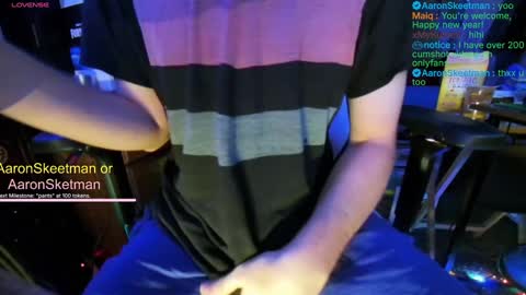 Aaron Skeetman online show from 01/01/25, 12:55