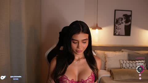 Snapshot of abril_w18 chatting on 04/02/26, 11:57 My name is Alexa. Please say hello I like to chat with you. If you have requests please use tip online show from 04/02/26, 11:57