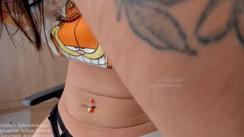 Snapshot of activistfreedom chatting on 12/13/24, 04:49 Helena online show from 12/13/24, 04:49