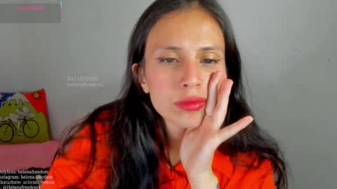 Snapshot of activistfreedom chatting on 10/04/25, 04:10 Helena online show from 10/04/25, 04:10