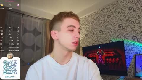 Hi Im Adam Glad to see u here 3 And its my first day online show from 01/13/25, 08:58