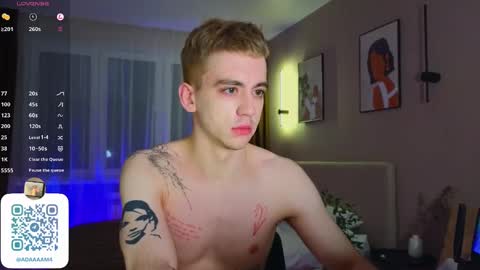 Hi Im Adam Glad to see u here 3 And its my first day online show from 01/17/25, 09:17