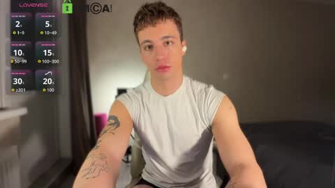 Snapshot of adampolerno chatting on 04/30/26, 10:25 Hi Im Adam Glad to see u here 3 And its my first day online show from 04/30/26, 10:25