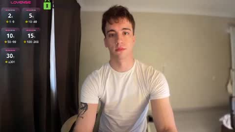 Snapshot of adampolerno chatting on 07/23/26, 11:52 Hi Im Adam Glad to see u here 3 And its my first day online show from 07/23/26, 11:52
