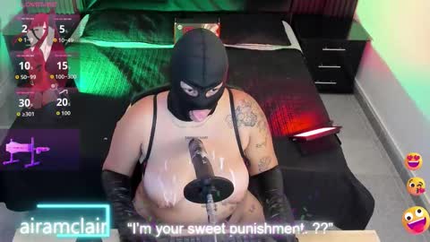 Airam Clair online show from 11/19/25, 08:20