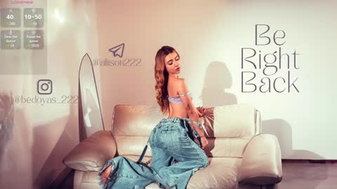 A L I S O N  online show from 01/24/25, 10:51