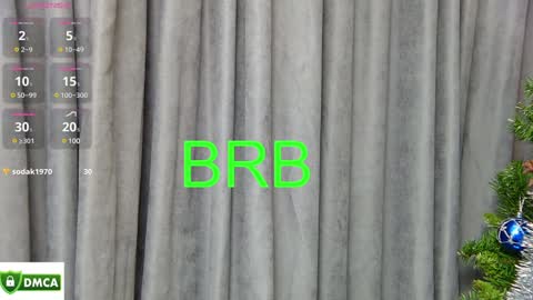 Amalia online show from 01/10/25, 04:20