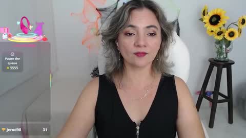 Snapshot of ana_hotmilfx chatting on 10/31/25, 12:00 ANA online show from 10/31/25, 12:00