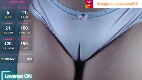 Snapshot of ana_loveee chatting on 04/28/26, 02:49 Ana lopez - Cameltoe girl online show from 04/28/26, 02:49