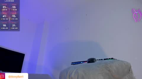 Snapshot of anny_ferrer1 chatting on 06/02/26, 08:11 Hello Open Pvt Moans from lovense Tell me Fav 14 34 69 Especial level 34 online show from 06/02/26, 08:11