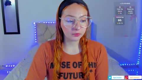Snapshot of april_sommers chatting on 09/15/25, 11:32 April online show from 09/15/25, 11:32