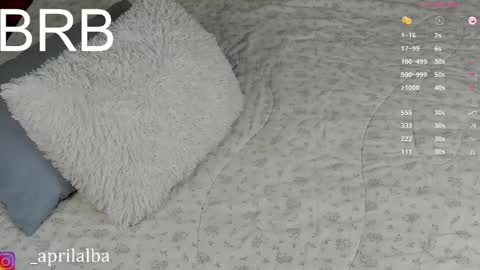 Snapshot of aprilinalba chatting on 05/04/26, 12:50 ALEKSANDRA POLYAKOVA online show from 05/04/26, 12:50