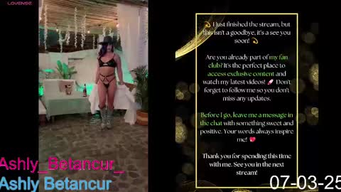 Snapshot of ashlybetancurxxx chatting on 03/07/25, 11:40 Ashly Betancur  online show from 03/07/25, 11:40