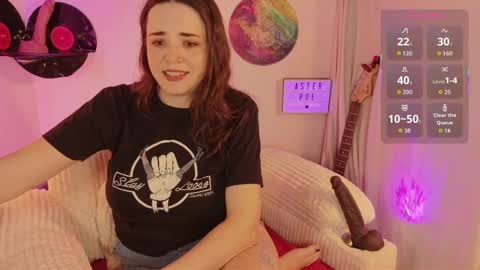 Aster Poe online show from 03/24/26, 09:42