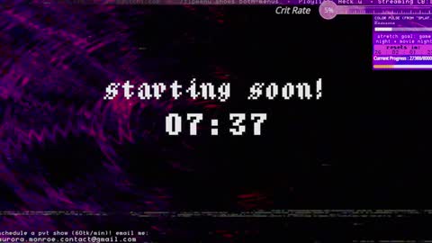 Aurora  Aura online show from 01/06/25, 02:58