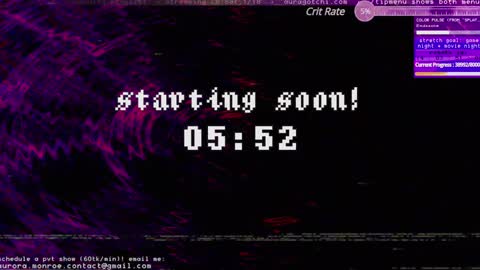 Aurora  Aura online show from 01/18/25, 01:08