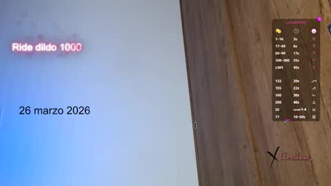 Avelisse online show from 03/26/26, 01:49