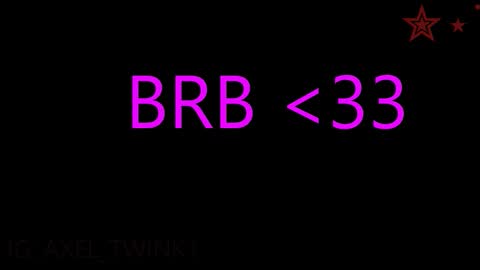 Axel  online show from 01/10/26, 01:51