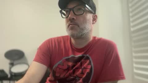 Snapshot of badboymusician chatting on 04/18/26, 07:40 RockHardDrummer online show from 04/18/26, 07:40