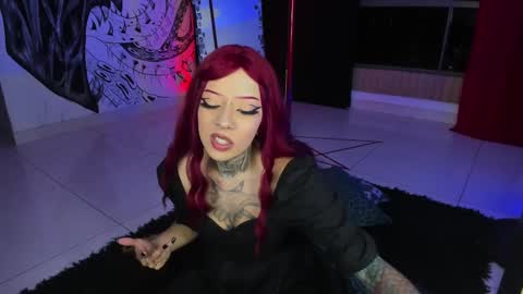 Snapshot of beelzebosss chatting on 01/20/25, 11:32 Daniela  ur fav living dead girl  online show from 01/20/25, 11:32