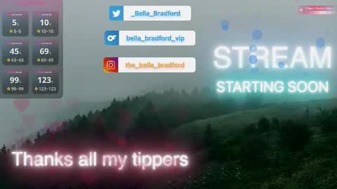 Bella Bradford online show from 10/29/25, 02:03