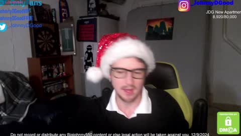 Johnny D Good online show from 12/10/24, 10:58