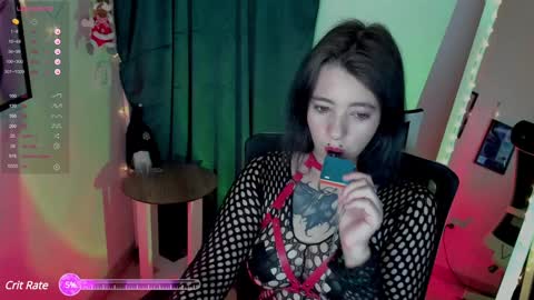 Snapshot of black_kittie_01 chatting on 02/03/25, 01:51 Black Kittie Wednesday - 1300 - 1900 GMT help me get 100 thumbs up online show from 02/03/25, 01:51