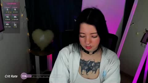 Snapshot of black_kittie_01 chatting on 02/24/25, 10:59 Black Kittie Wednesday - 1300 - 1900 GMT help me get 100 thumbs up online show from 02/24/25, 10:59