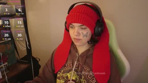 Snapshot of bluedweeb chatting on 02/15/26, 04:42 Blue online show from 02/15/26, 04:42