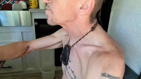 Snapshot of brushsquach chatting on 10/06/25, 07:33 Steve... aka SkinnieDippin aka TimberTramp online show from 10/06/25, 07:33