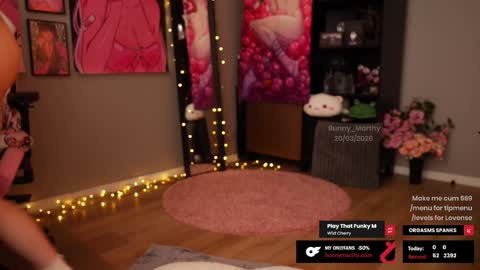 Snapshot of bunny_marthy chatting on 03/25/26, 04:13 Maddie Next stream online show from 03/25/26, 04:13