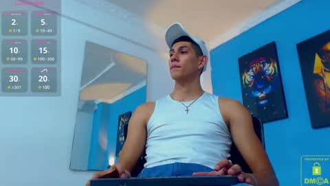 Snapshot of calavalerio chatting on 01/15/25, 03:43 Valerio online show from 01/15/25, 03:43