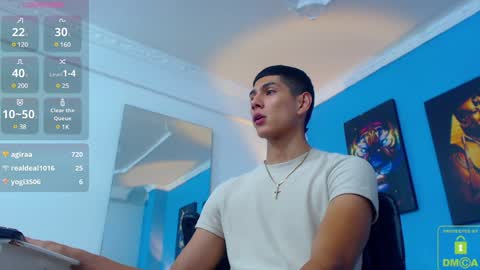 Snapshot of calavalerio chatting on 01/16/25, 11:59 Valerio online show from 01/16/25, 11:59