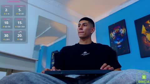 Snapshot of calavalerio chatting on 01/18/25, 08:09 Valerio online show from 01/18/25, 08:09