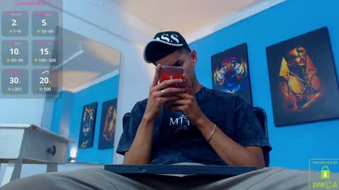 Snapshot of calavalerio chatting on 01/21/25, 08:00 Valerio online show from 01/21/25, 08:00