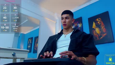 Snapshot of calavalerio chatting on 01/27/25, 07:46 Valerio online show from 01/27/25, 07:46