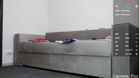 Snapshot of carmela_fox chatting on 01/17/26, 07:35 Carmela online show from 01/17/26, 07:35