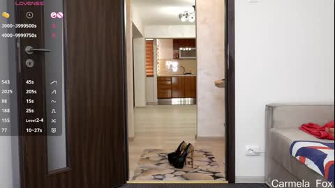 Snapshot of carmela_fox chatting on 01/18/26, 08:07 Carmela online show from 01/18/26, 08:07