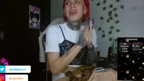 Snapshot of charlotbelucci_ chatting on 04/27/26, 10:13 Ale punky online show from 04/27/26, 10:13