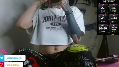 Snapshot of charlotbelucci_ chatting on 06/14/26, 10:06 Ale punky online show from 06/14/26, 10:06