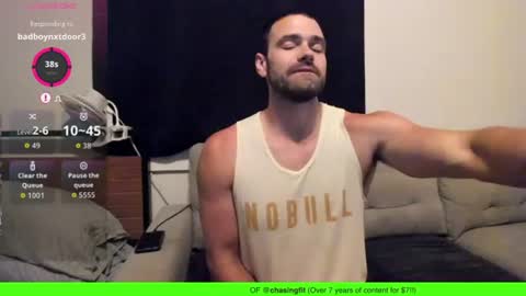 Snapshot of chasemason20 chatting on 06/30/26, 12:22 Onlyfans chasingfit Instagram the arguer Twitter chasingfitOF online show from 06/30/26, 12:22