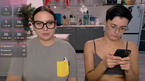 Snapshot of chloe_x_ chatting on 12/25/24, 10:16 Eva and Sandra online show from 12/25/24, 10:16