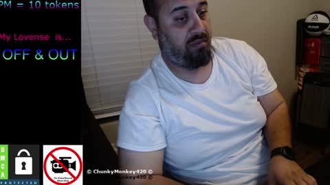 Snapshot of chunkymonkey420 chatting on 02/06/25, 03:27 Spencer Smokey Bear online show from 02/06/25, 03:27