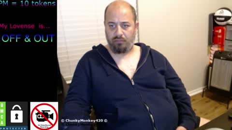 Snapshot of chunkymonkey420 chatting on 02/06/25, 06:29 Spencer Smokey Bear online show from 02/06/25, 06:29