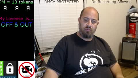 Snapshot of chunkymonkey420 chatting on 02/21/25, 09:45 Spencer Smokey Bear online show from 02/21/25, 09:45