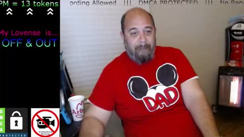 Snapshot of chunkymonkey420 chatting on 02/23/25, 12:48 Spencer Smokey Bear online show from 02/23/25, 12:48