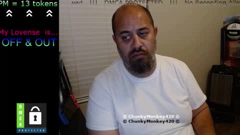 Snapshot of chunkymonkey420 chatting on 02/27/25, 10:26 Spencer Smokey Bear online show from 02/27/25, 10:26