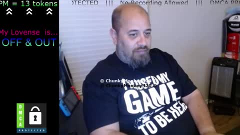 Snapshot of chunkymonkey420 chatting on 03/01/25, 06:46 Spencer Smokey Bear online show from 03/01/25, 06:46